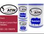 Preview: Ford, Bright Currant Red Metallic, ED / 2S / M6378: 500ml Lackdose + 500ml Klarlack + 250ml Härter - Set, von ATW Autoteile West.